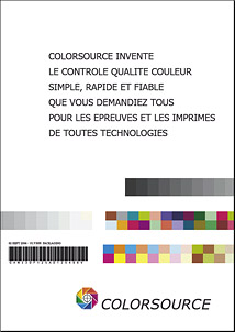 Solutions Colorsource de contrôle qualité couleur Corporate
